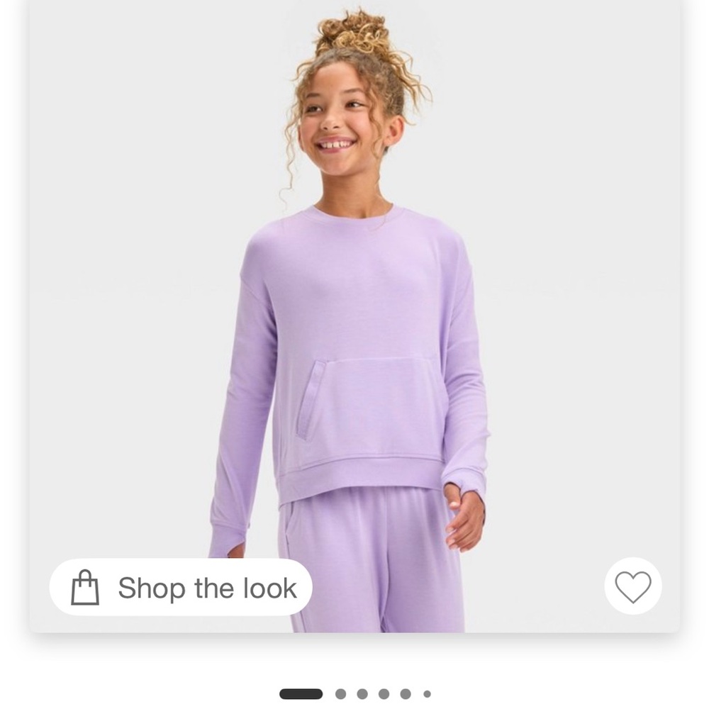 All in Motion Light Purple Sweatshirt